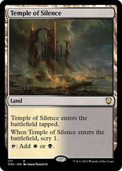 Temple of Silence [Phyrexia: All Will Be One Commander] | Galactic Gamez