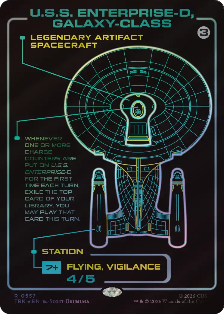U.S.S. Enterprise-D, Galaxy-Class (Showcase) [Star Trek] | Galactic Gamez