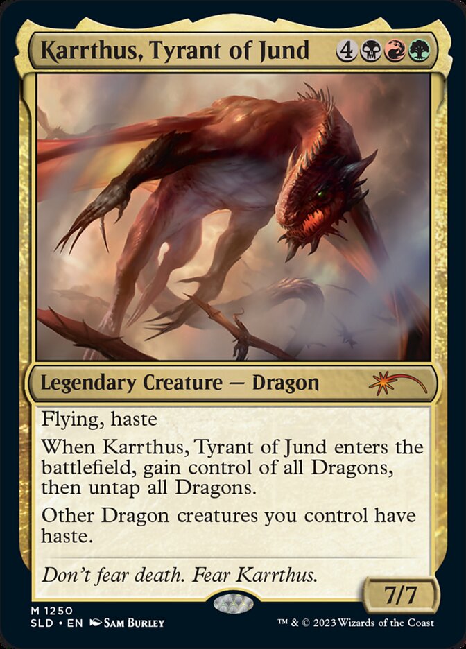 Karrthus, Tyrant of Jund [Secret Lair Drop Series] | Galactic Gamez