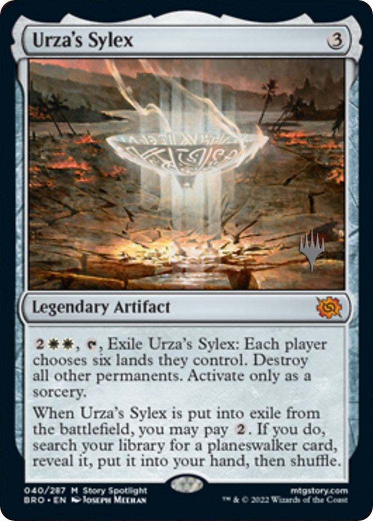 Urza's Sylex (Promo Pack) [The Brothers' War Promos] | Galactic Gamez