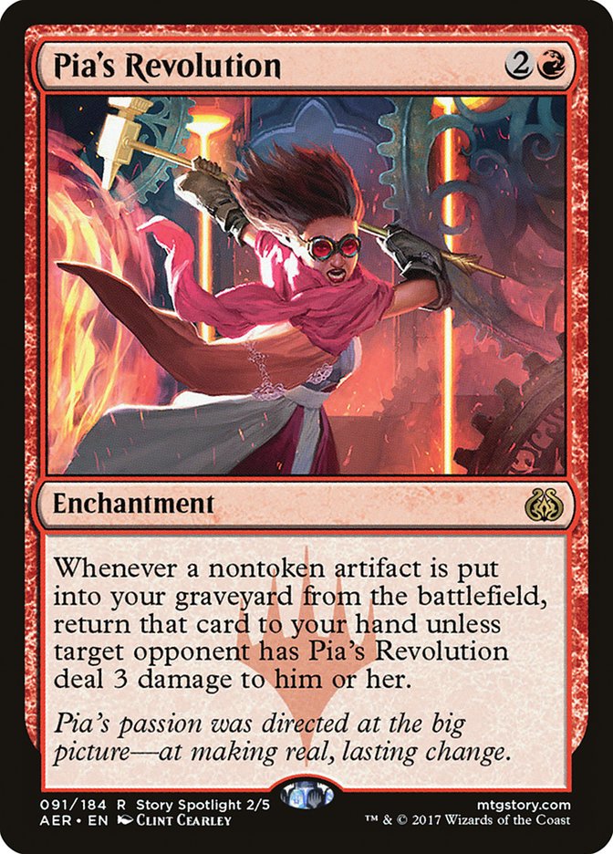 Pia's Revolution [Aether Revolt] | Galactic Gamez