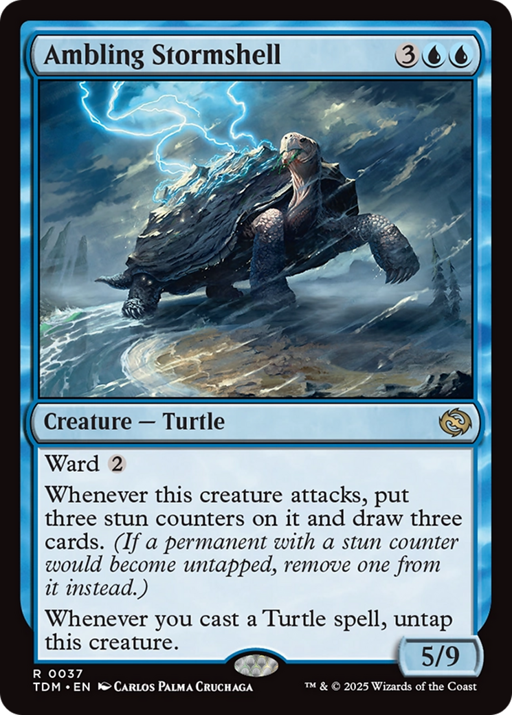 Ambling Stormshell [Tarkir: Dragonstorm] | Galactic Gamez