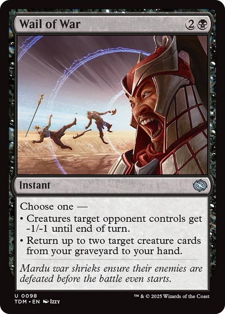 Wail of War [Tarkir: Dragonstorm] | Galactic Gamez