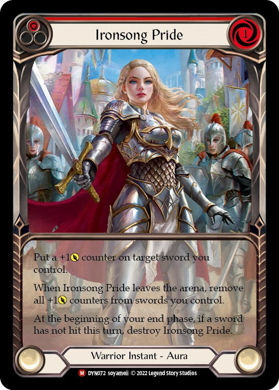 Ironsong Pride (Extended Art) [DYN072] (Dynasty)  Rainbow Foil | Galactic Gamez