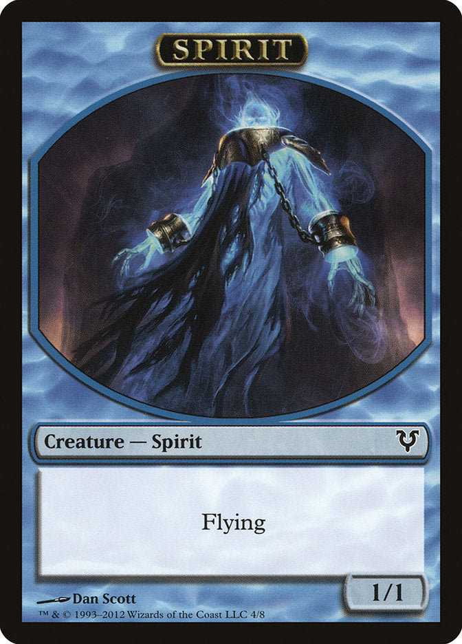 Spirit Token (4/8) [Avacyn Restored Tokens] | Galactic Gamez