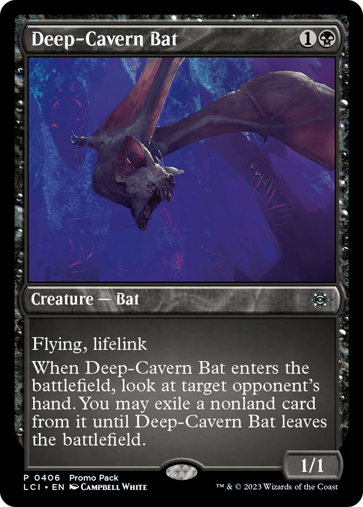 Deep-Cavern Bat [The Lost Caverns of Ixalan Promos] | Galactic Gamez