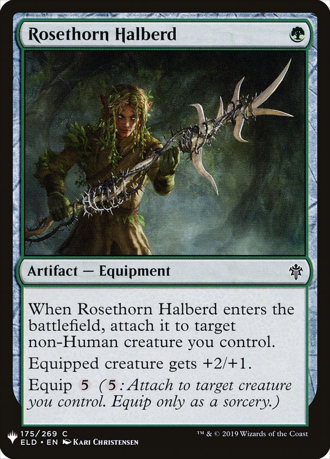 Rosethorn Halberd [Mystery Booster] | Galactic Gamez