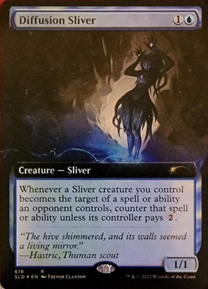 Diffusion Sliver (Extended Art) [Secret Lair Drop Promos] | Galactic Gamez