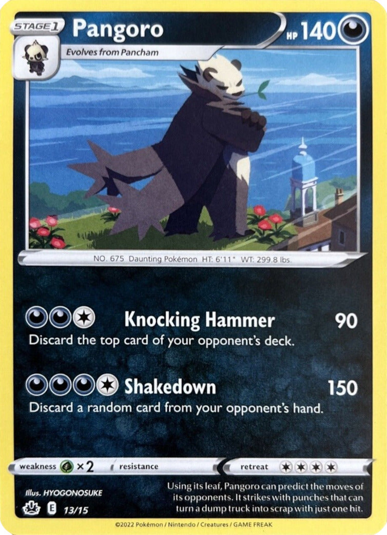Pangoro (13/15) [McDonald's Promos: Match Battle] | Galactic Gamez