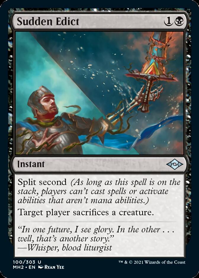 Sudden Edict [Modern Horizons 2] | Galactic Gamez