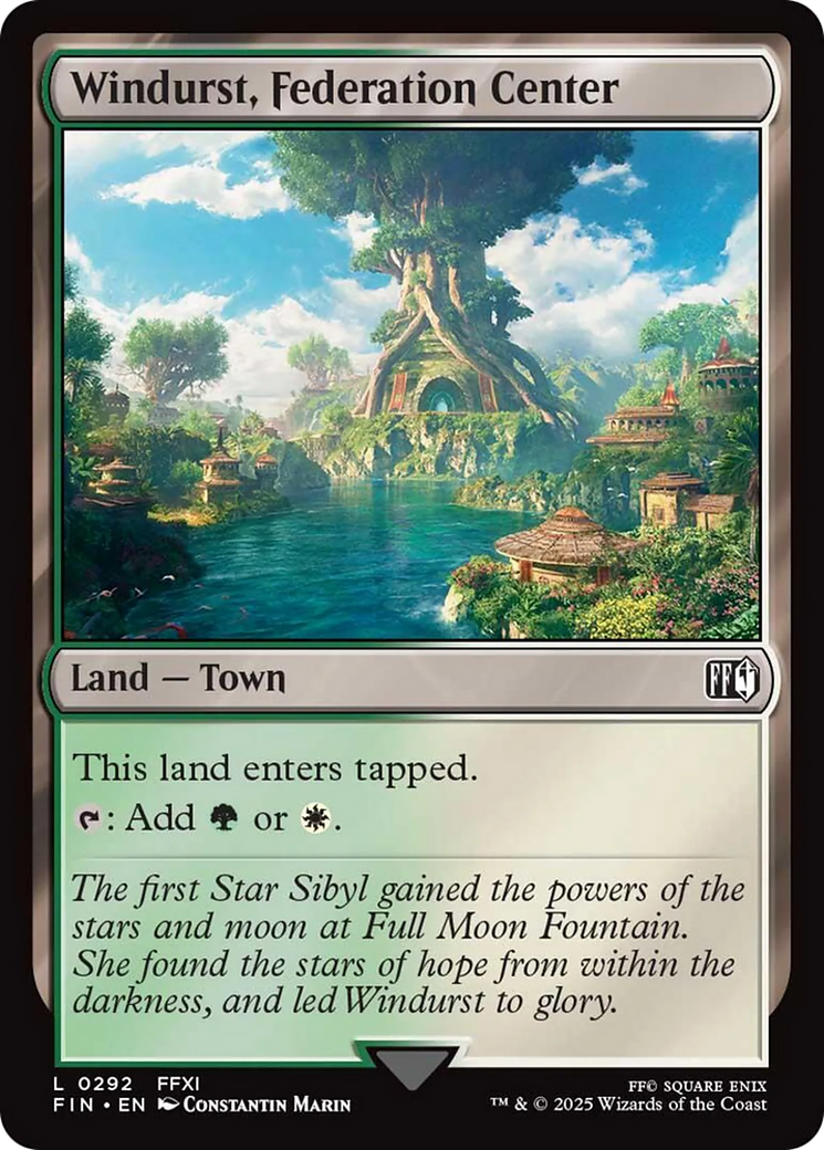 Windurst, Federation Center [FINAL FANTASY] | Galactic Gamez