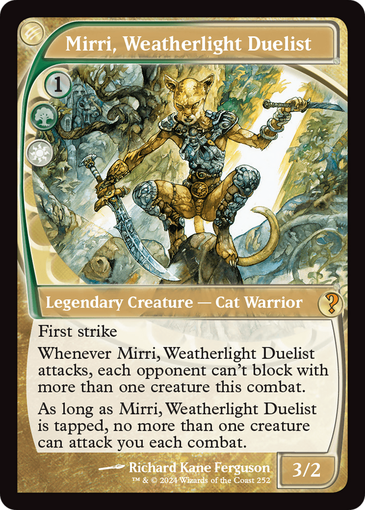 Mirri, Weatherlight Duelist (Future Sight) [Mystery Booster 2] | Galactic Gamez