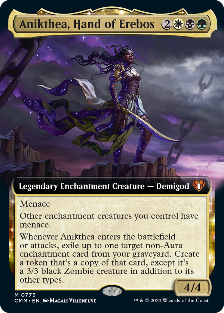 Anikthea, Hand of Erebos (Extended Art) [Commander Masters] | Galactic Gamez