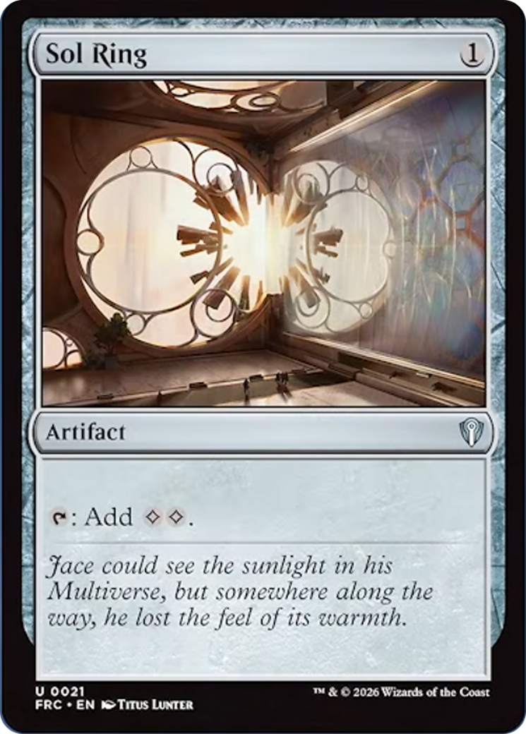 Sol Ring [Reality Fracture Commander] | Galactic Gamez