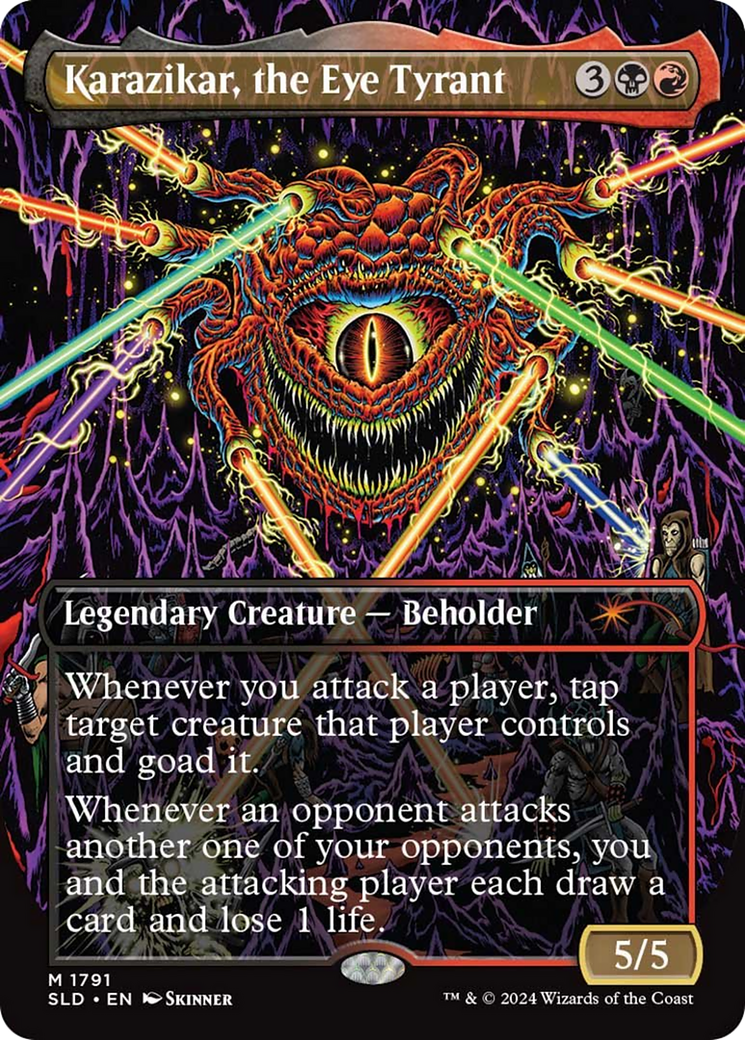 Karazikar, the Eye Tyrant (Rainbow Foil) [Secret Lair Drop Series] | Galactic Gamez