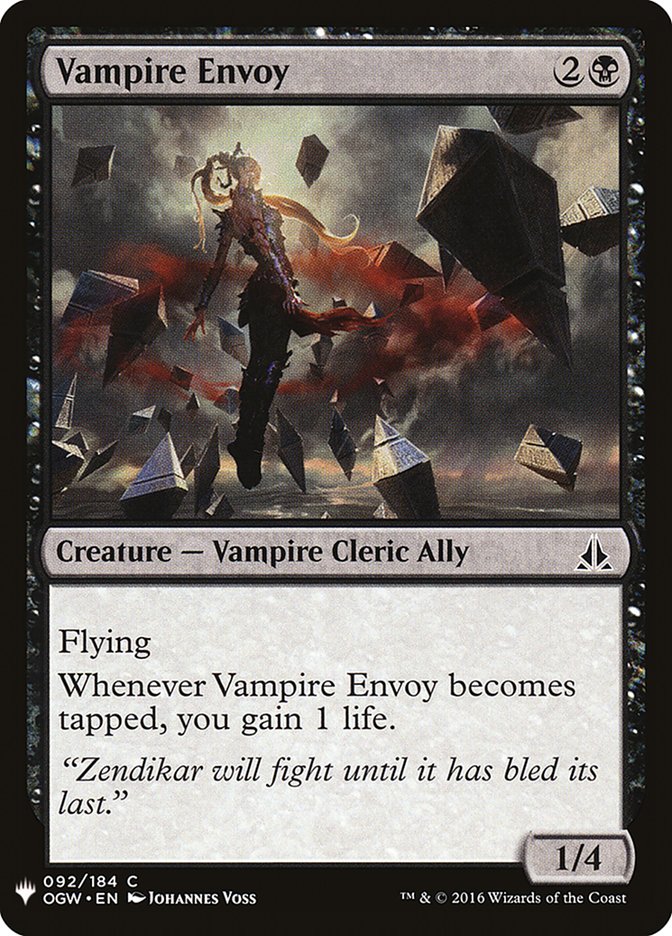 Vampire Envoy [Mystery Booster] | Galactic Gamez