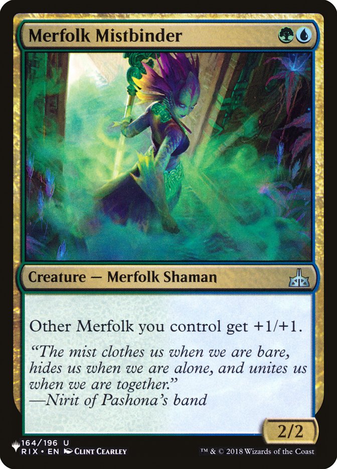 Merfolk Mistbinder [The List] | Galactic Gamez