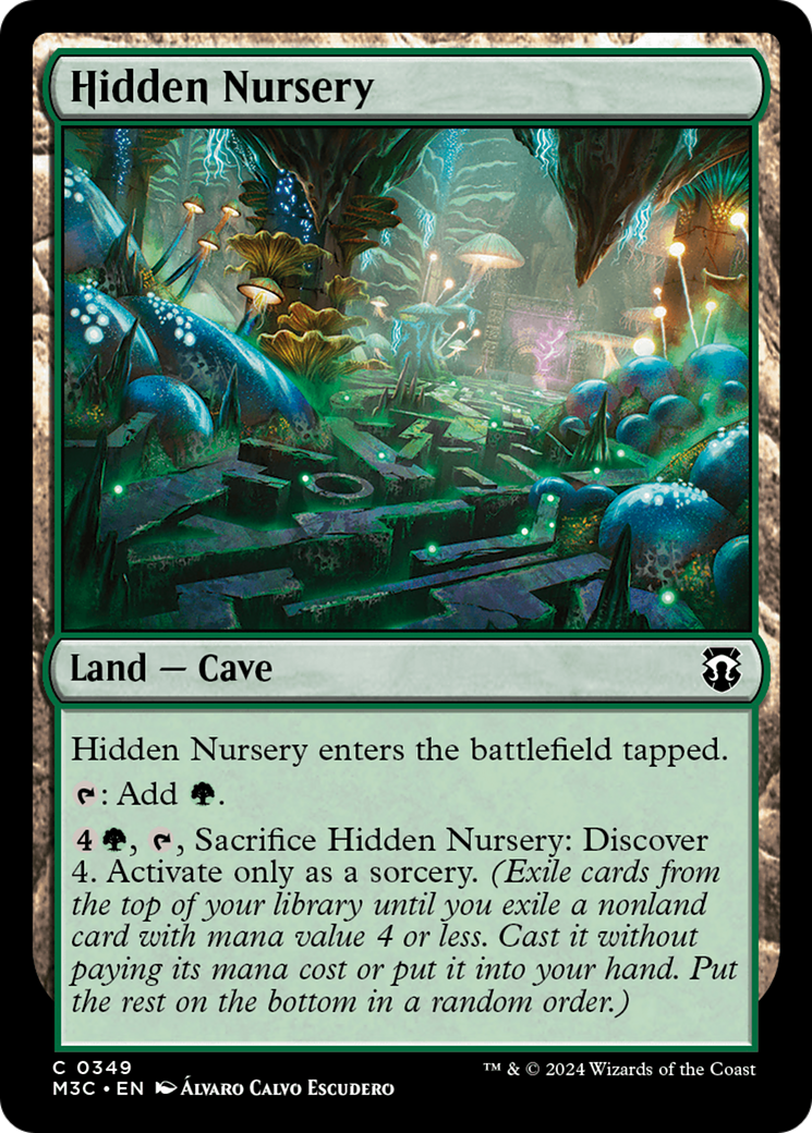 Hidden Nursery (Ripple Foil) [Modern Horizons 3 Commander] | Galactic Gamez