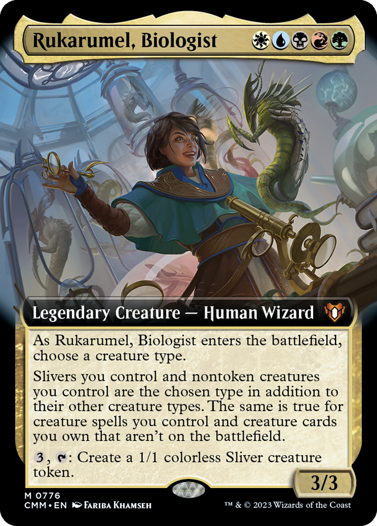 Rukarumel, Biologist (Extended Art) [Commander Masters] | Galactic Gamez