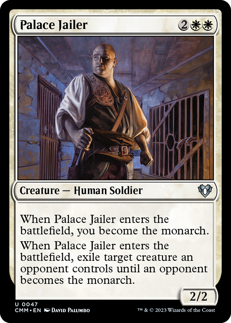 Palace Jailer [Commander Masters] | Galactic Gamez