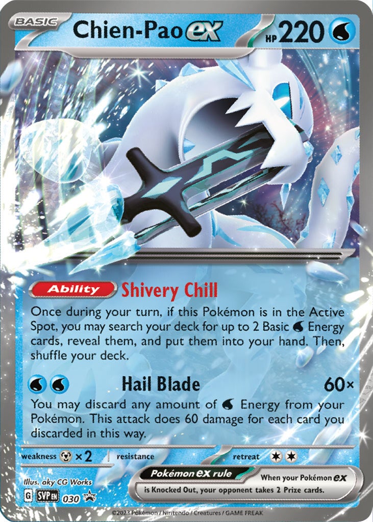 Chien-Pao ex (030) [Scarlet & Violet: Black Star Promos] | Galactic Gamez