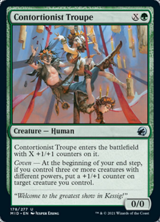 Contortionist Troupe [Innistrad: Midnight Hunt] | Galactic Gamez