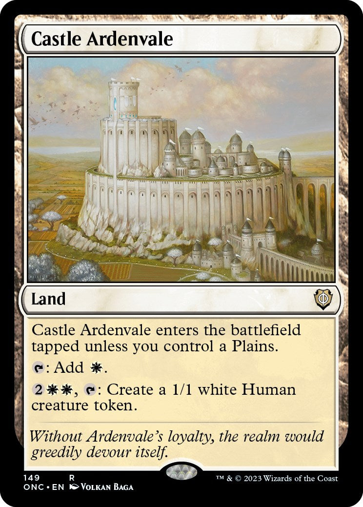 Castle Ardenvale [Phyrexia: All Will Be One Commander] | Galactic Gamez