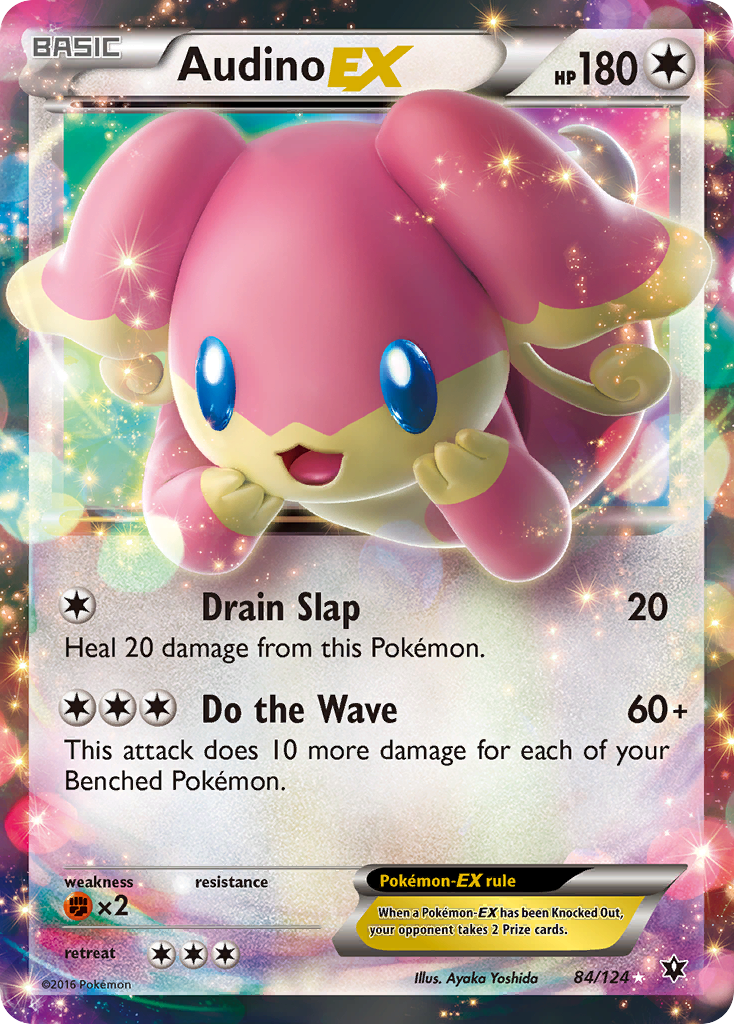 Audino EX (84/124) [XY: Fates Collide] | Galactic Gamez