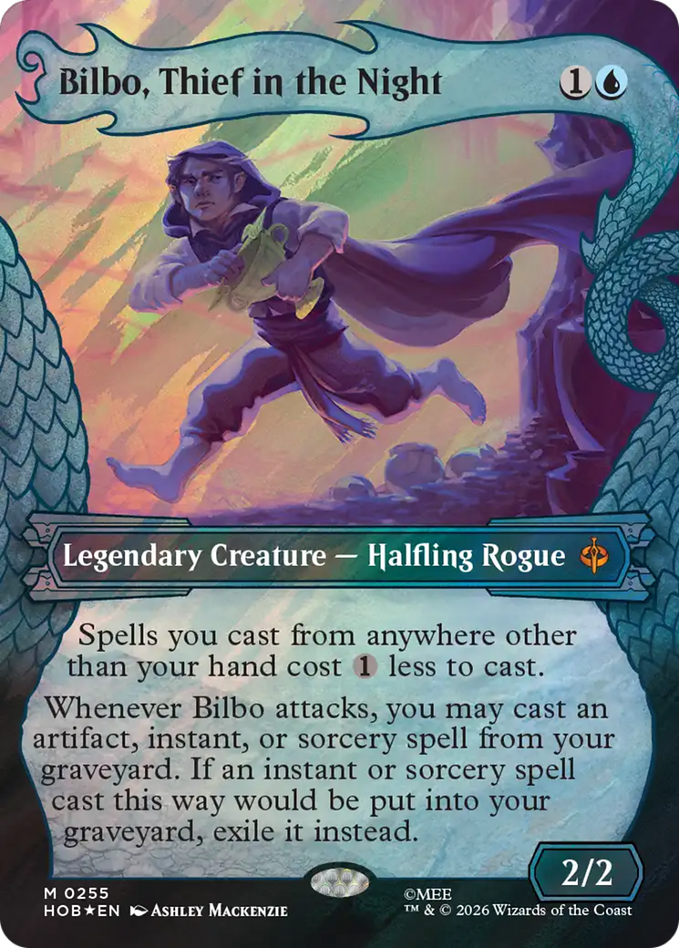Bilbo, Thief in the Night (Showcase) (Surge Foil) [The Hobbit] | Galactic Gamez