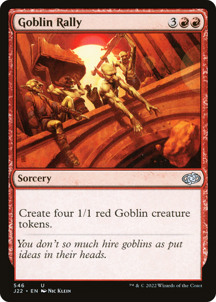 Goblin Rally [Jumpstart 2022] | Galactic Gamez