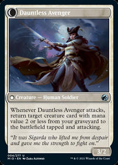 Bereaved Survivor // Dauntless Avenger [Innistrad: Midnight Hunt] | Galactic Gamez