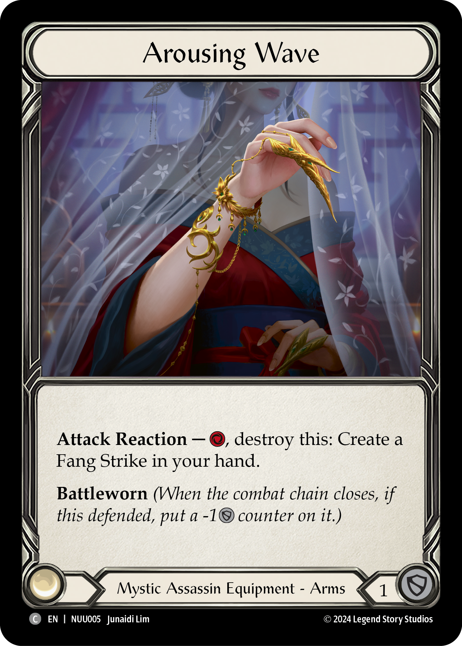 Arousing Wave [NUU005] (Part the Mistveil Nuu Blitz Deck) | Galactic Gamez