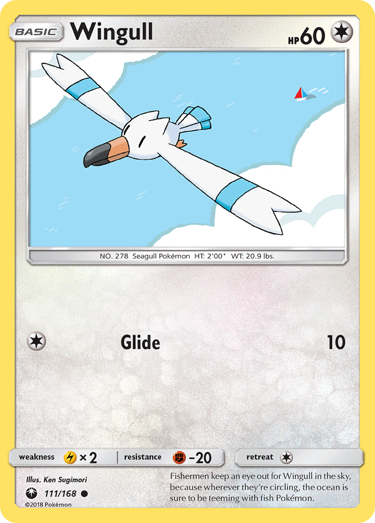 Wingull (111/168) [Sun & Moon: Celestial Storm] | Galactic Gamez