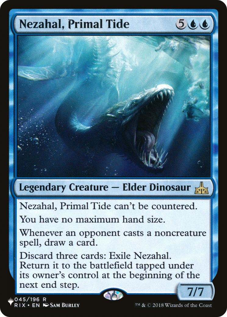 Nezahal, Primal Tide [The List] | Galactic Gamez