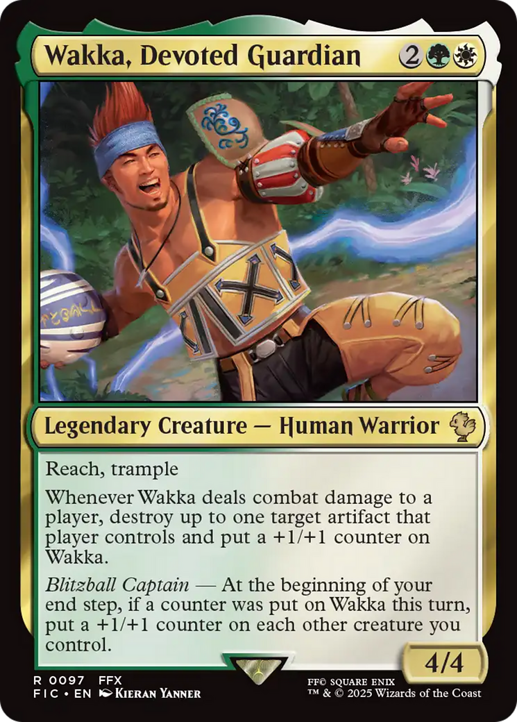 Wakka, Devoted Guardian [FINAL FANTASY Commander] | Galactic Gamez