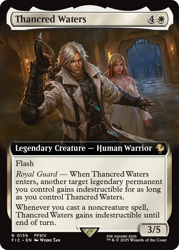 Thancred Waters (Extended Art) [FINAL FANTASY Commander] | Galactic Gamez