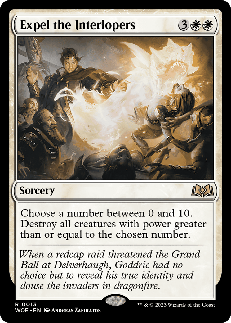 Expel the Interlopers [Wilds of Eldraine] | Galactic Gamez