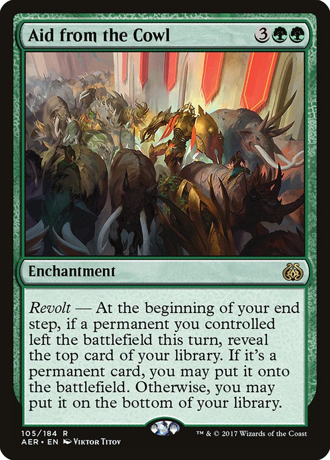 Aid from the Cowl [Aether Revolt] | Galactic Gamez