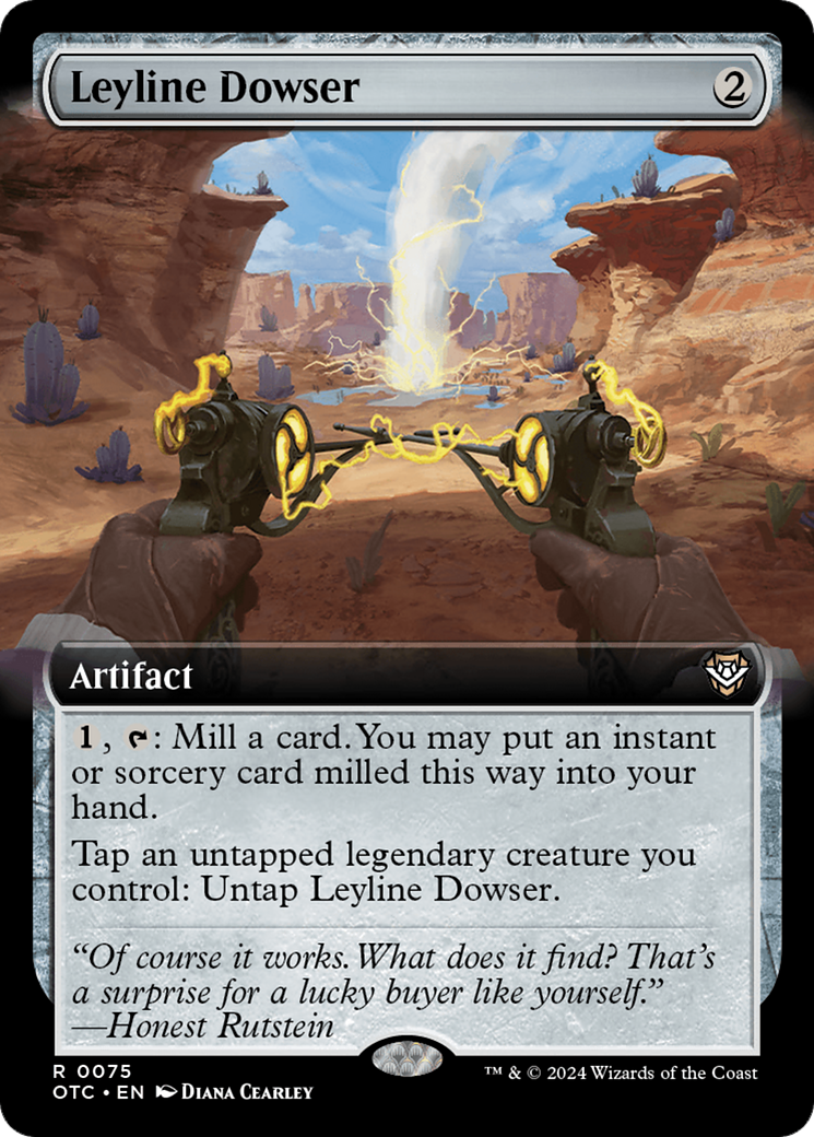 Leyline Dowser (Extended Art) [Outlaws of Thunder Junction Commander] | Galactic Gamez