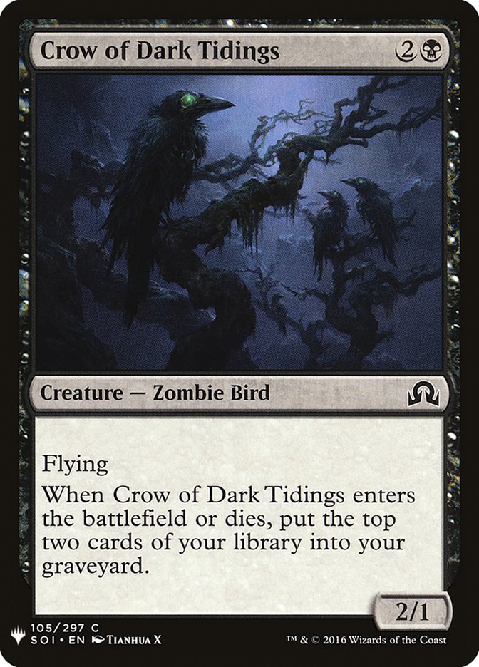 Crow of Dark Tidings [Mystery Booster] | Galactic Gamez