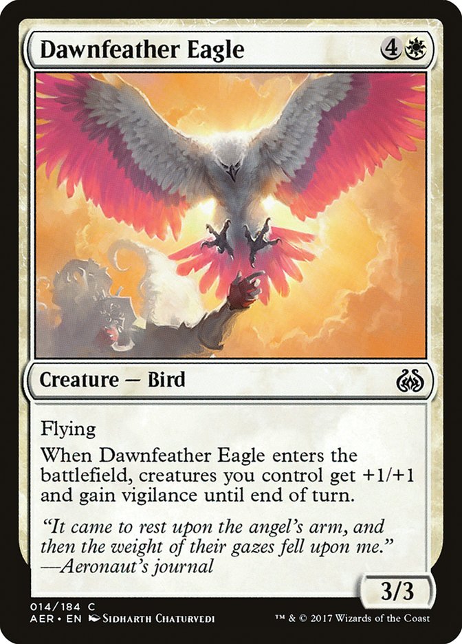 Dawnfeather Eagle [Aether Revolt] | Galactic Gamez