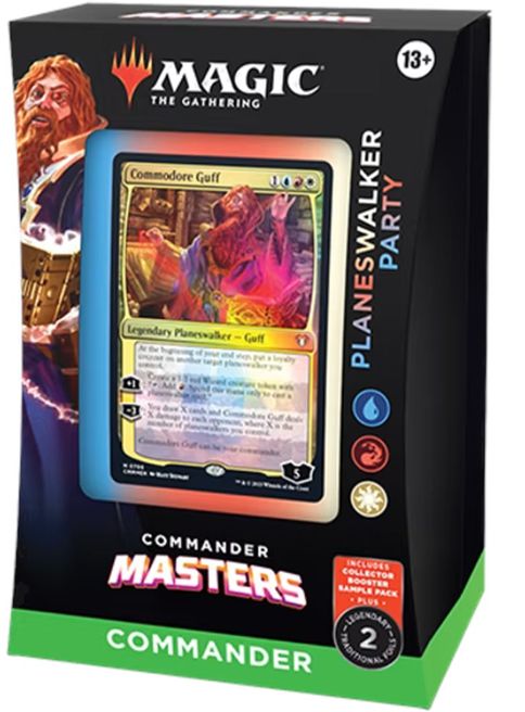 Commander Masters Commander Deck - Planeswalker Party | Galactic Gamez