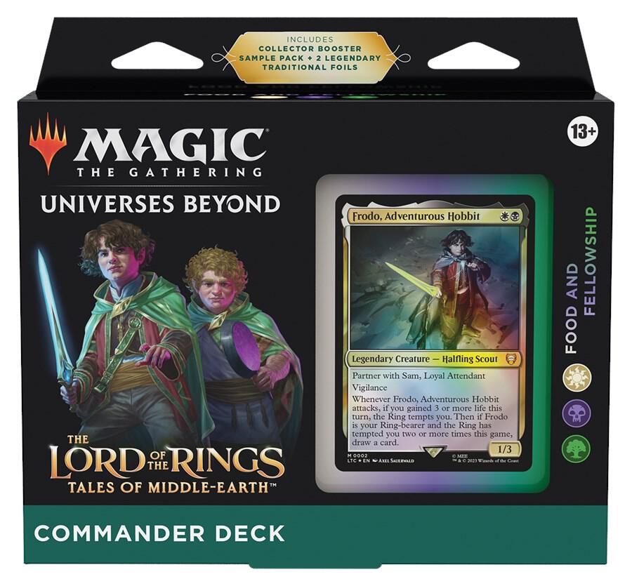 The Lord of the Rings: Tales of Middle-earth Commander Decks: Food And Fellowship | Galactic Gamez