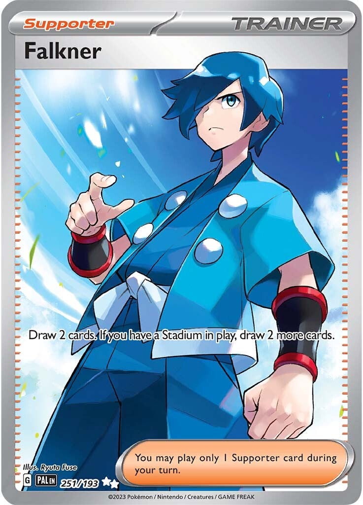 Falkner (251/193) [Scarlet & Violet: Paldea Evolved] | Galactic Gamez