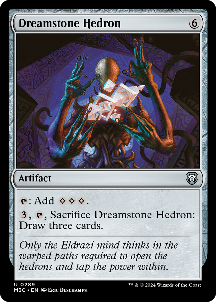 Dreamstone Hedron (Ripple Foil) [Modern Horizons 3 Commander] | Galactic Gamez