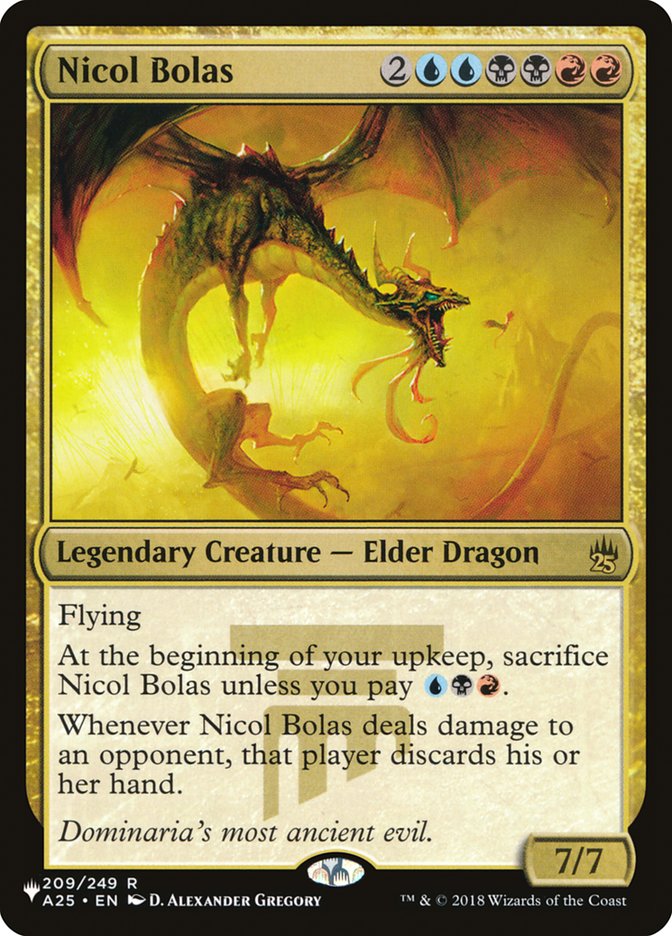 Nicol Bolas [The List] | Galactic Gamez