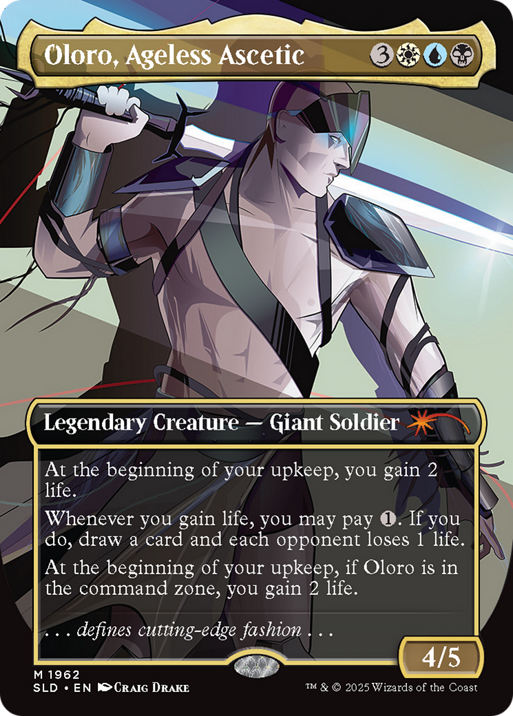 Oloro, Ageless Ascetic (Rainbow Foil) [Secret Lair Drop Series] | Galactic Gamez