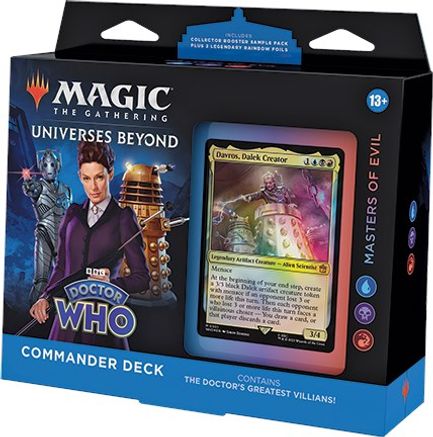 Universes Beyond: Doctor Who Commander Deck - Masters of Evil | Galactic Gamez