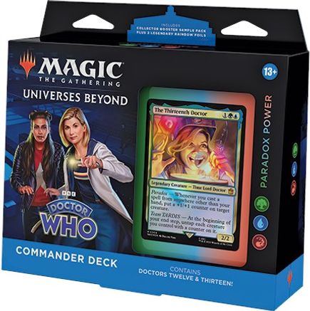 Universes Beyond: Doctor Who Commander Deck - Paradox Power | Galactic Gamez