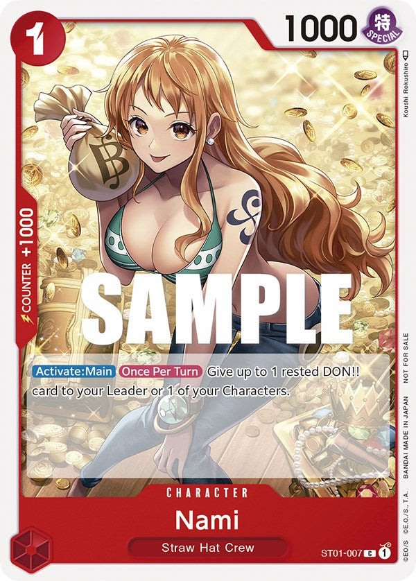 Nami (Tournament Pack Vol. 3) [Participant] [One Piece Promotion Cards] | Galactic Gamez